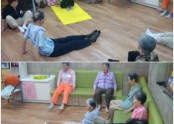 지친 몸에 활력을 불어 넣는 맺돌체조 (7월)