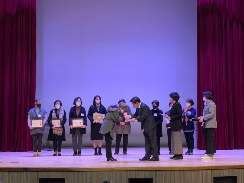 [방문] 2022년 제 4회 마포구 어르신돌봄종사자 어울림 한마당 '모범 어르신돌봄 종사자'...