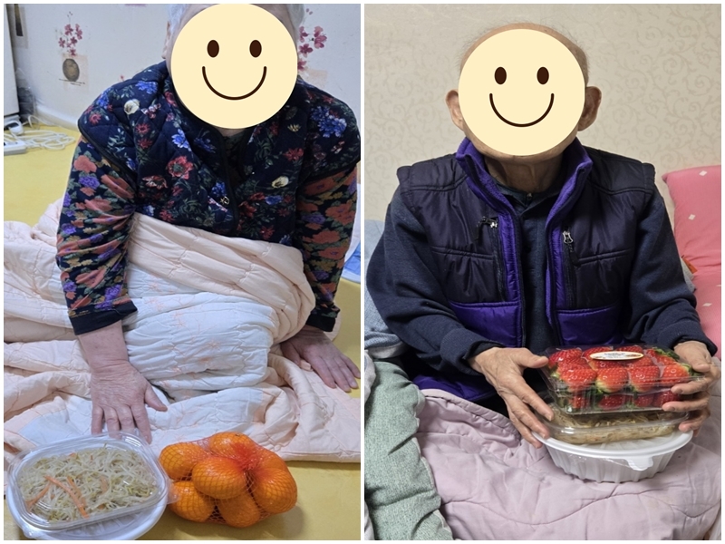[재가, 맞돌] 미래나라와 함께하는 식료품 지원사업 '희망찬' 1월 후원물품 지원