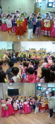 공덕어린이집원아들의 재롱
