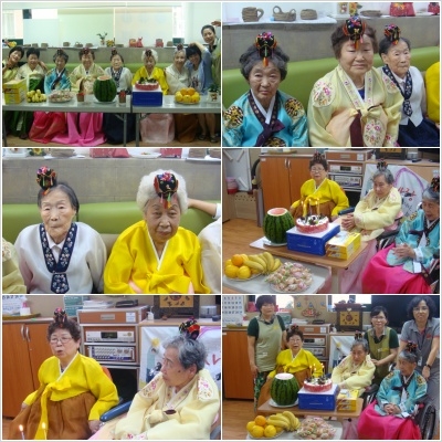 주야간 및 요양시설 5,6월 어르신 생신잔치