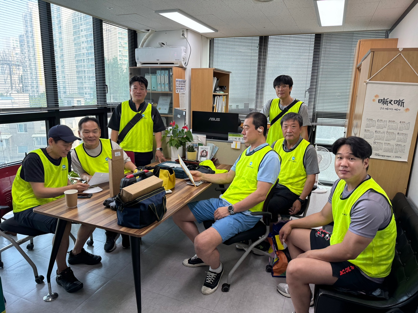 [재가] 8월 나누미봉사단과 함께하는 '재가 어르신 행복만들기' 사업 