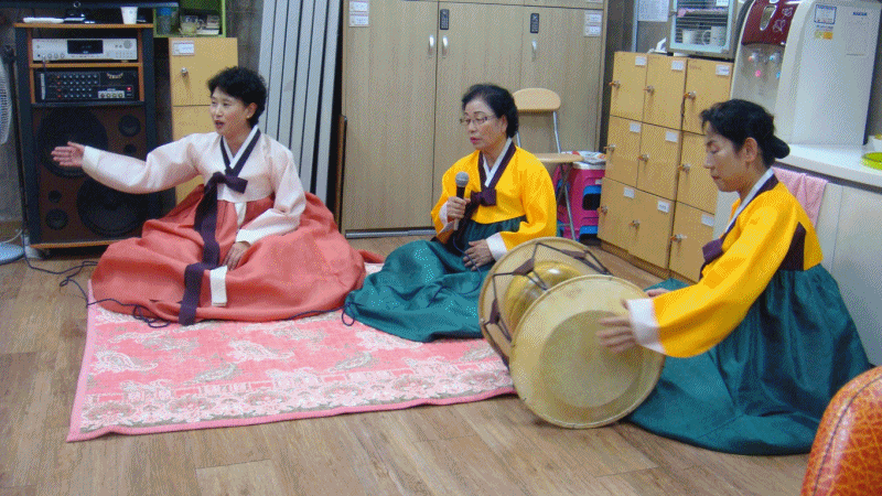 경기민요봉사단 민요공연