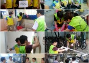 한국중부발전(주) 후원식 및 봉사