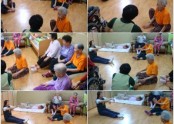 요양시설 어르신의 신나는 노인체육 교실