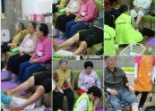 피곤한 발을 풀어주는 발마사지시간(4월)